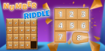 Number Riddle Affiche