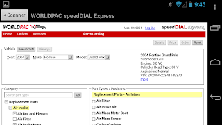 WORLDPAC Screenshot 1