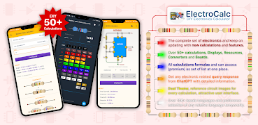 ElectroCalc - Electronics اسکرین شاٹ 1
