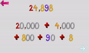 Kids Math Place Value syot layar 6