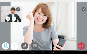 برنامه‌نما FaceHub عکس از صفحه