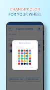 برنامه‌نما Random wheel, Decision maker عکس از صفحه