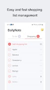 DailyNote - Checklist, Notepad syot layar 1