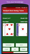 Blackjack Basic Strategy скриншот 1