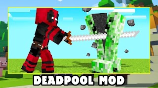 برنامه‌نما Deadpool Mod for Minercraft PE عکس از صفحه