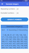 Random Number Generator स्क्रीनशॉट 6
