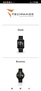 Techmade Smartwatch captura de pantalla 1