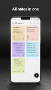 NoteMe: Easy Notepad, Notebook скриншот 1