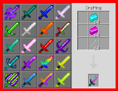 برنامه‌نما Mod Crystal Items  Minecraft  عکس از صفحه