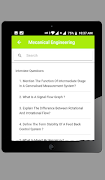 Mechanical interview questions 스크린샷 6