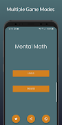 Speed Math - Mental Math Train syot layar 2