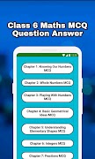 برنامه‌نما Class 6 Maths Solution English عکس از صفحه