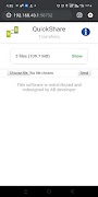 برنامه‌نما QuickShare-Fastest File Share  عکس از صفحه