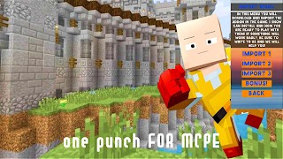 One Punch Mod for Minecraft PE Screenshot 3
