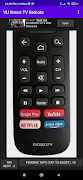 برنامه‌نما VU Smart TV Remote عکس از صفحه
