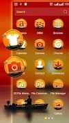 Sunset Launcher Theme capture d'écran 1