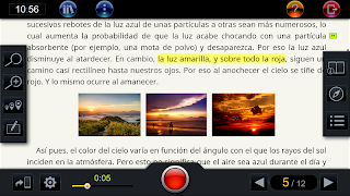 Readical:  EPUB ebook reader.  syot layar 3