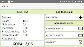 برنامه‌نما Xtaxiplus عکس از صفحه