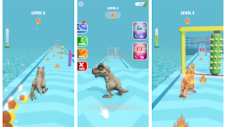 Dinosaur Evolution Run 3D capture d'écran 1