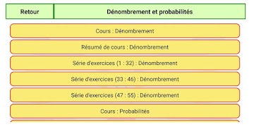 Maths 2Bac BIOF تصوير الشاشة 1
