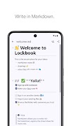 Lockbook: Private Notes ảnh chụp màn hình 1