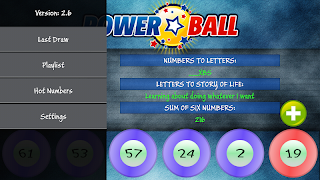 1 Schermata Generator PowerBall