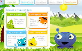 Squeebles Spelling Test screenshot 7