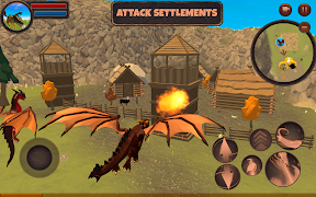 4 Schermata Dragon Simulator 3D