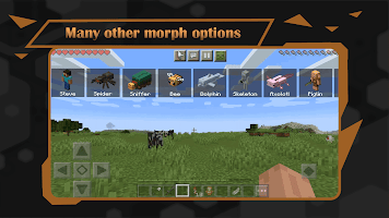 MCPE Morph Skin Modpack poster