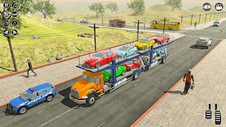 Real Car Transport Truck Games screenshot 6