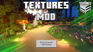 Minecraft texture packs โปสเตอร์