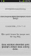 برنامهنما Gothic Fonts Message Maker عکس از صفحه