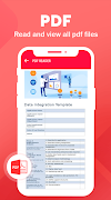 برنامه‌نما All Document Reader:Office,PDF عکس از صفحه