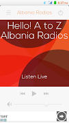 Albania FM Radios All Stations โปสเตอร์