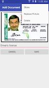 3 Schermata Driver Licence : Secure Docs S