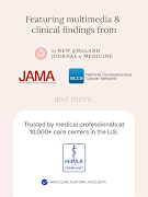 برنامه‌نما OpenEvidence عکس از صفحه