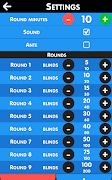 Easy Blinds - Poker Timer screenshot 1