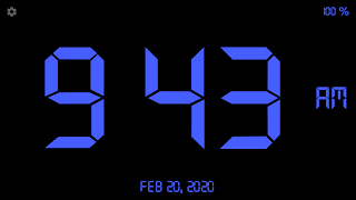 Night Digital Clock syot layar 2