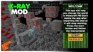 Xray Mod for Minecraft PE 截图 1