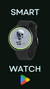 SkullTime - 3D Digital Clock 海報