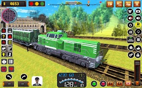 برنامه‌نما Uphill Train Simulator Game. عکس از صفحه