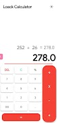برنامه‌نما Loack Calculator عکس از صفحه