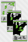 E. Learning U.S. Map Puzzle ภาพหน้าจอ 1