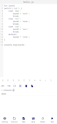 JavaScript Editor скриншот 2