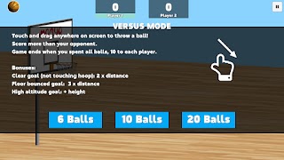 2 Player Basketball screenshot 4