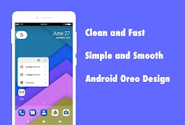 DC Launcher - Android Oreo Sty Affiche