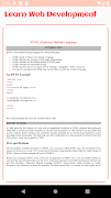 Learn Web Development اسکرین شاٹ 2