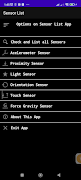 Sensor List Ekran Görüntüsü 7