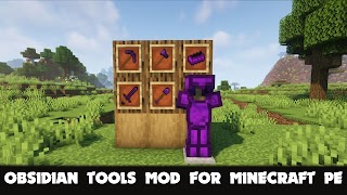 Obsidian Tools Mod Minecraft স্ক্রিনশট 2