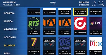 برنامه‌نما Global TV عکس از صفحه